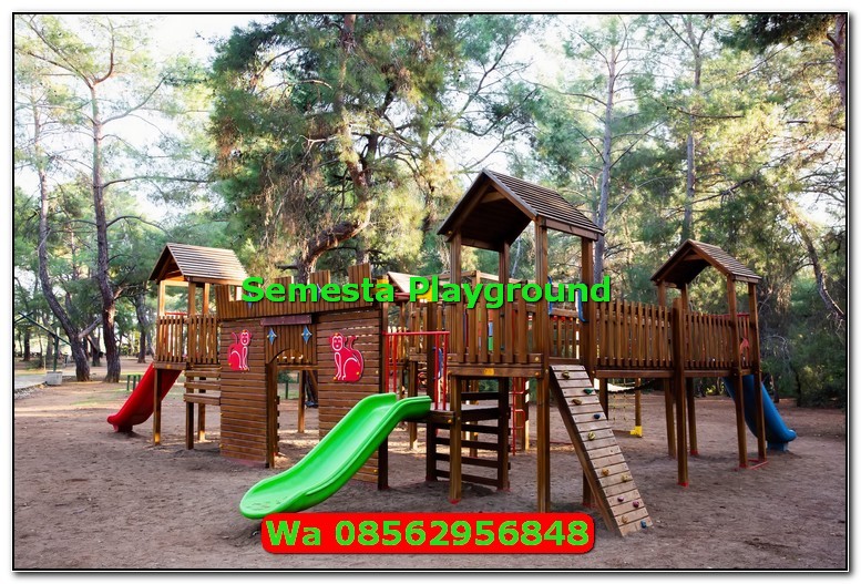 Jual Playground Kayu Balikpapan 
