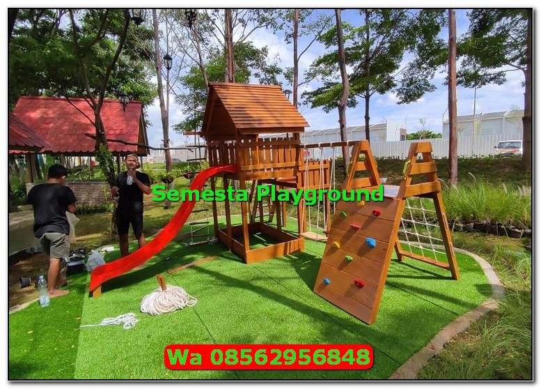 Jual Playground Kayu Balikpapan 