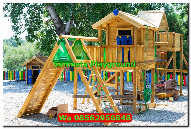 Jual Playground Kayu Balikpapan 
