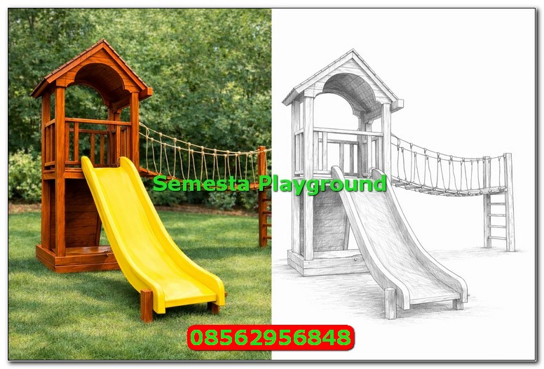 Produsen Playground Kayu Sentul dan Tangerang